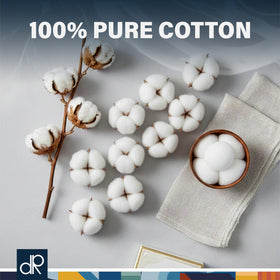 DecorRack 900 cotton balls for household polishing and crafts.