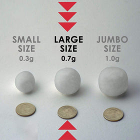 DecorRack cotton balls for makeup removal and polish application