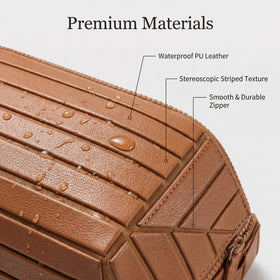 Decumeby Travel Makeup Bag lightweight design for easy transport