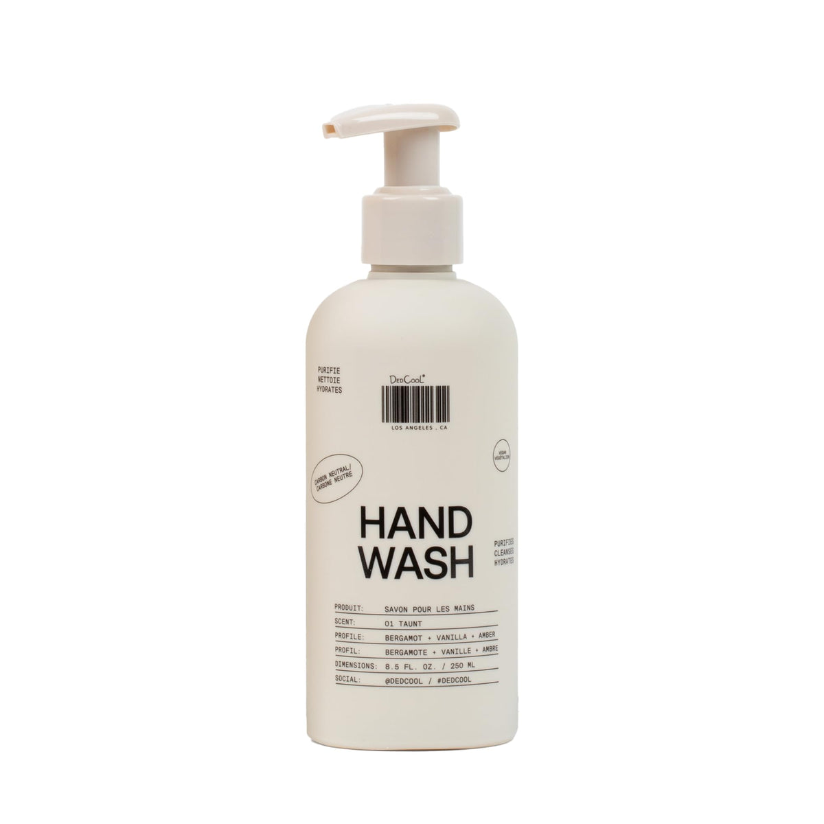 DedCool Hand Wash 01 Taunt bottle for hydrating cleansing and fresh fragrance.