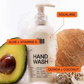 DedCool Hand Wash 01 Taunt with squalane and aloe for soft, nourished skin.