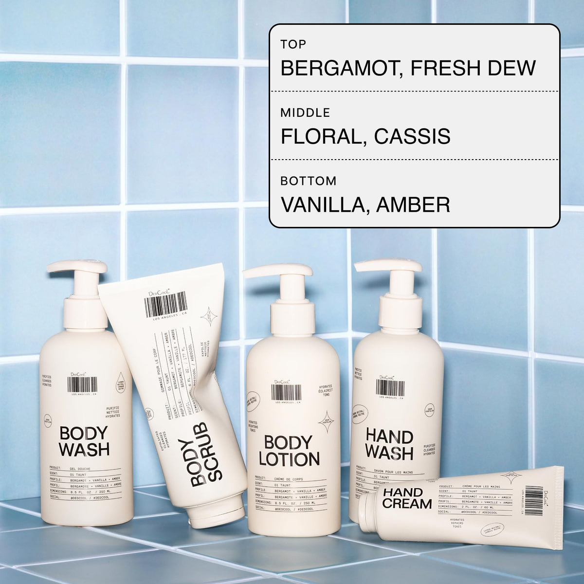 DedCool Taunt lotion swatch on skin highlighting nourishing texture and barrier-supporting feel.