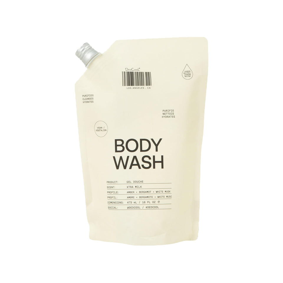 DedCool Xtra Milk bottle front view for a daily hydrating cleanse