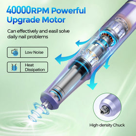 DEDNMSCA 40000 RPM motor enables fast shaping and removal
