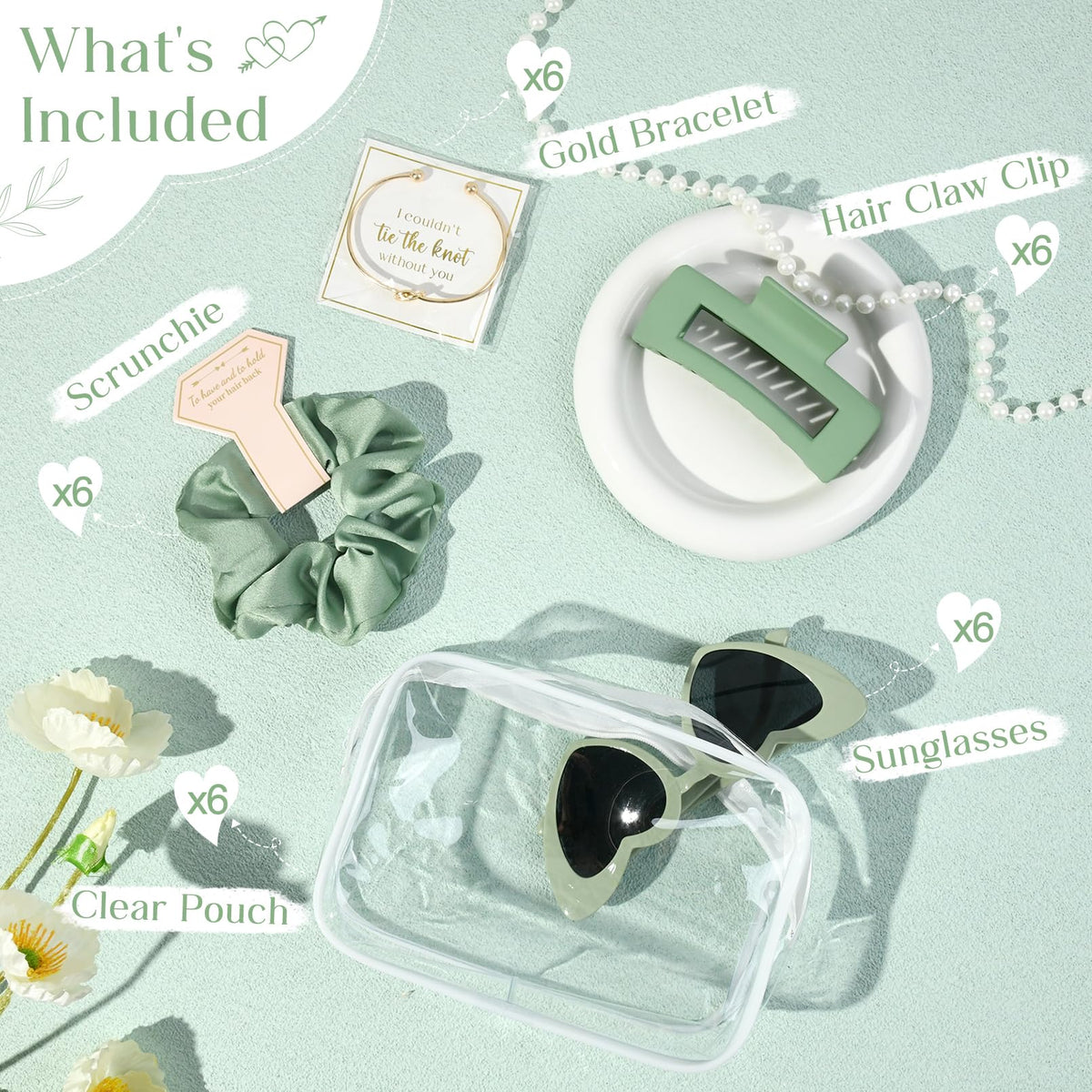 DEEKA soft scrunchies add color and comfort for wedding day prep