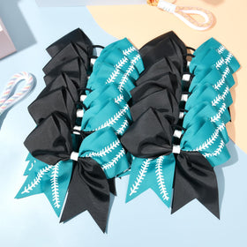 DEEKA secure-fit bows stay in place through cheer routines