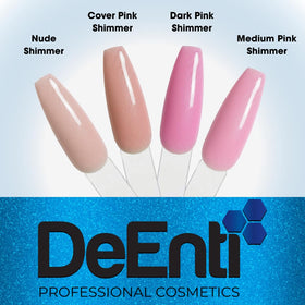 DeEnti Acrylic Nail Powder crystal shine offers professional look at home