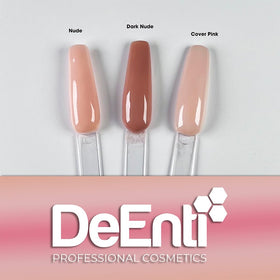 DeEnti beginner friendly kit image indicates easy use with any acrylic brush
