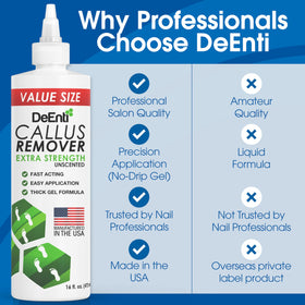 DeEnti Callus Remover pumice stone use after gel treatment
