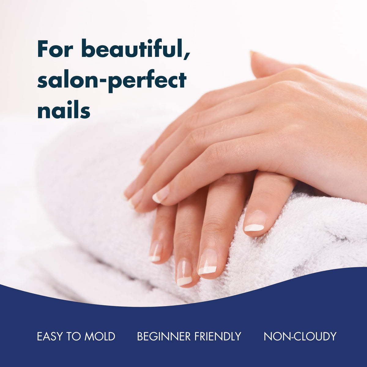 Ready-to-use with monomer for clean, consistent acrylic sets.