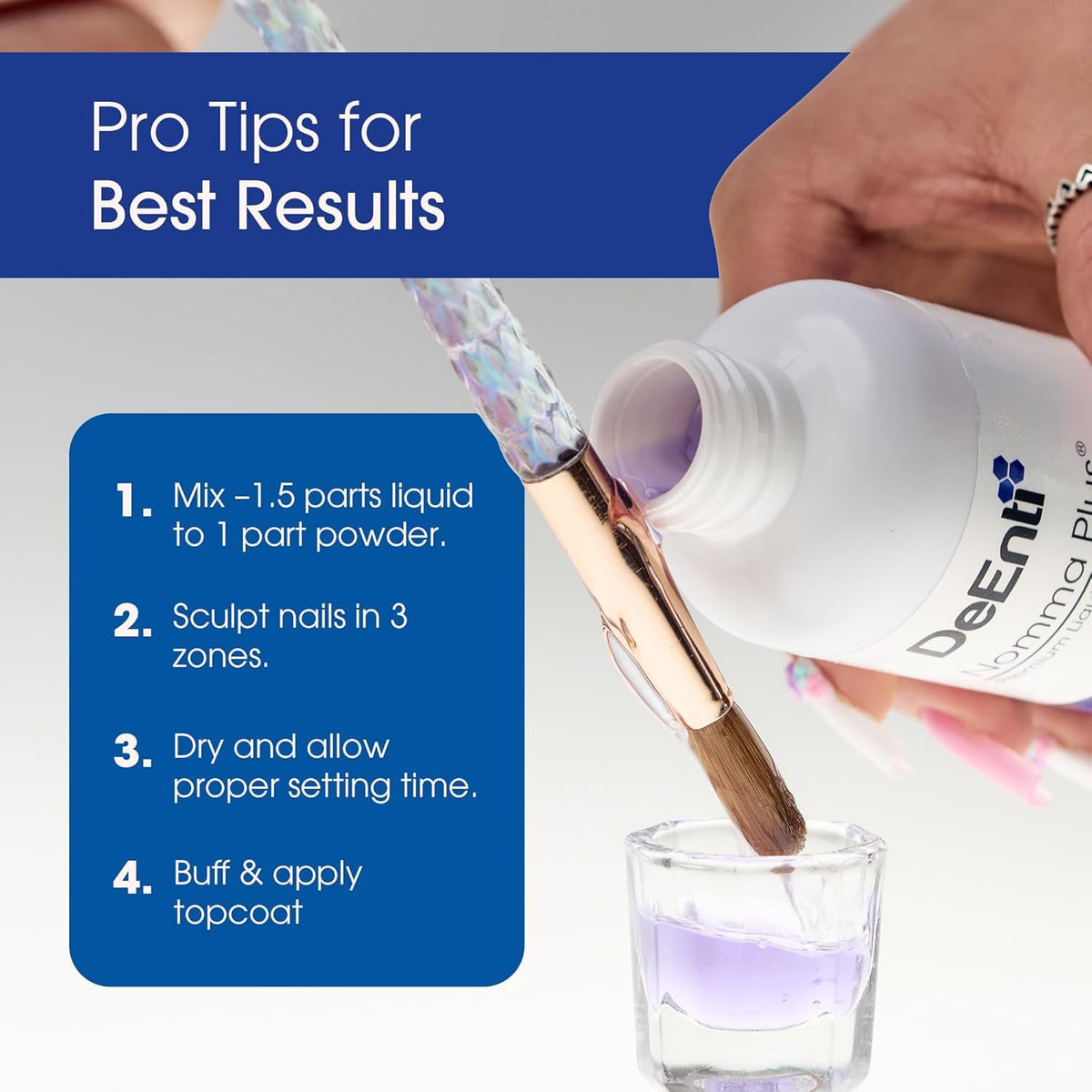 Adhesion-sculpting focus demonstrates strong bond potential for overlays.