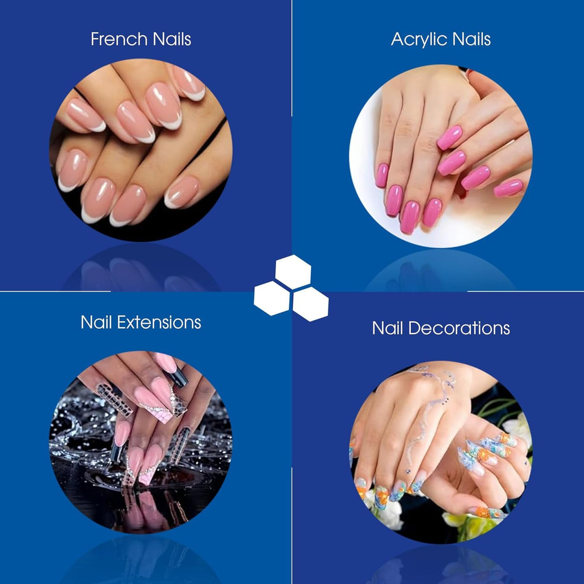 Non-yellowing formula preserves powder color over time.