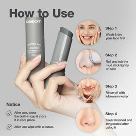 DEEOM Exfoliating Scrub Stick travel-friendly and mess-free design