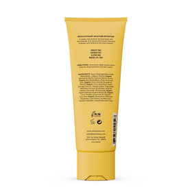 Deep Steep lotion label close-up showing ingredients and clean beauty claim