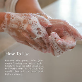 Deep Steep grapefruit bergamot ingredients panel highlights aloe and oils.