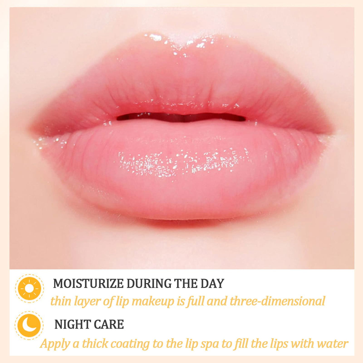 Deepmind Lip Mask Honey Pot with stick for easy, mess-free application.