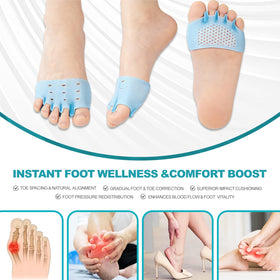 DeepWhale toe separators bunion-friendly design improves toe spacing