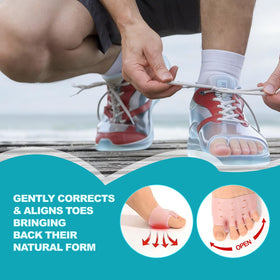 DeepWhale toe separators ideal for post-pedicure use