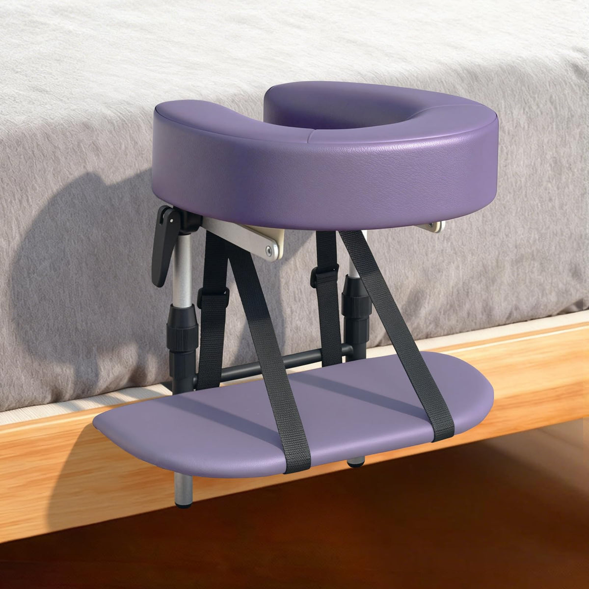 DeerDean Linens Head Rest demonstrates bed-use versatility for home care.