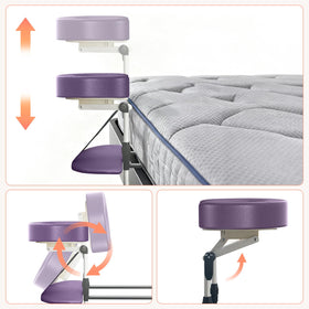 DeerDean Linens Head Rest promotes hygienic spa-grade use in professional settings.