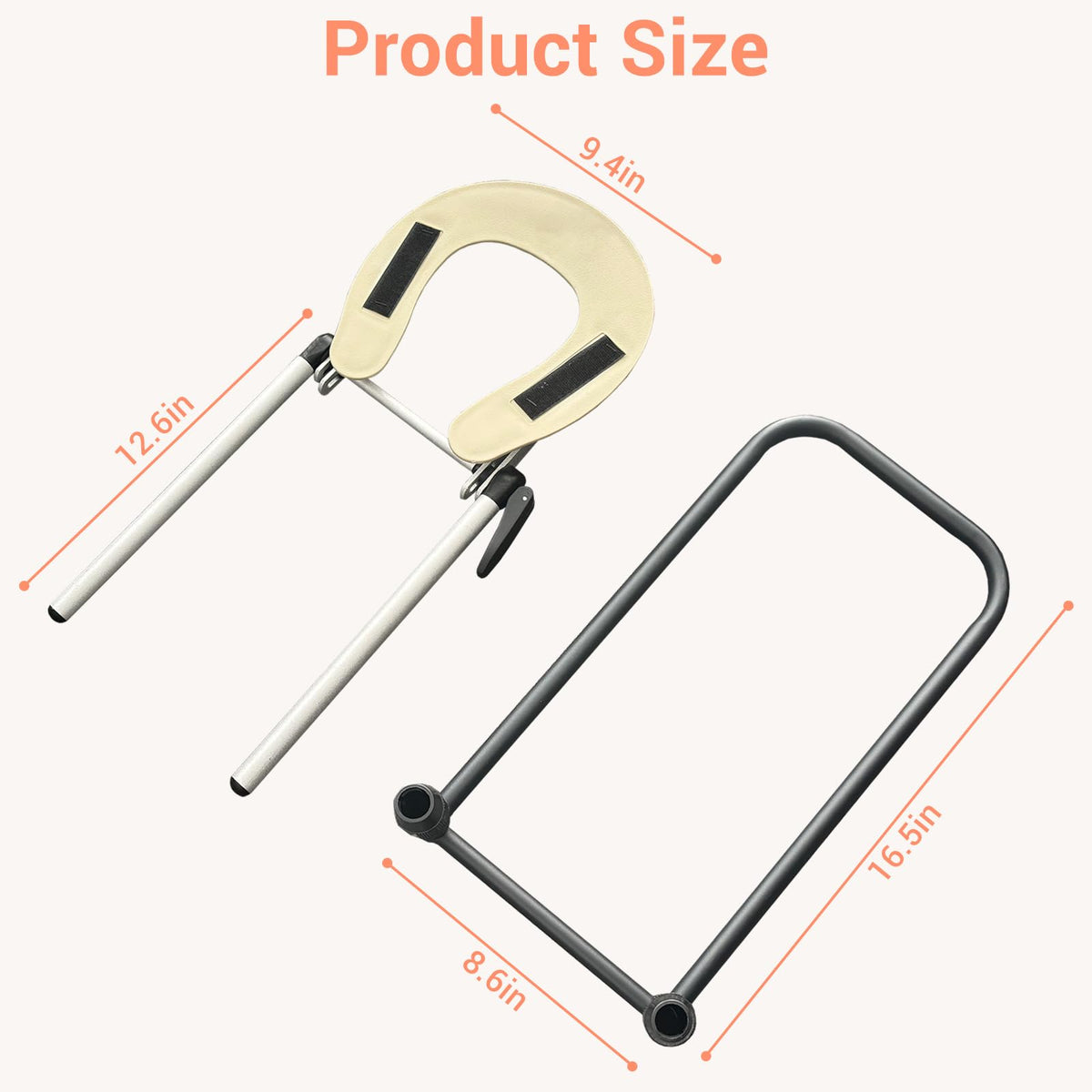 DeerDean universal face cradle attachment demonstrates adjustable fit for tables.