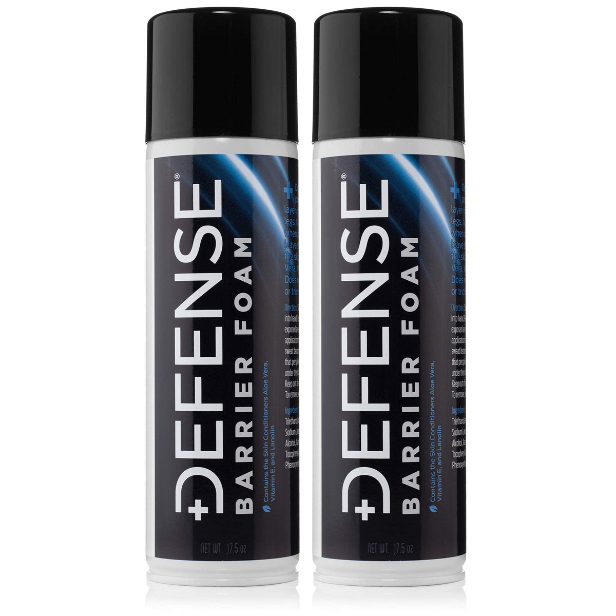 Defense Soap Barrier Foam bottle 2-pack for on-the-mat skin protection.