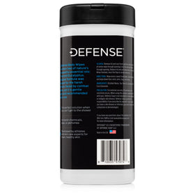 Athlete using Defense Soap Body Wipes after a workout