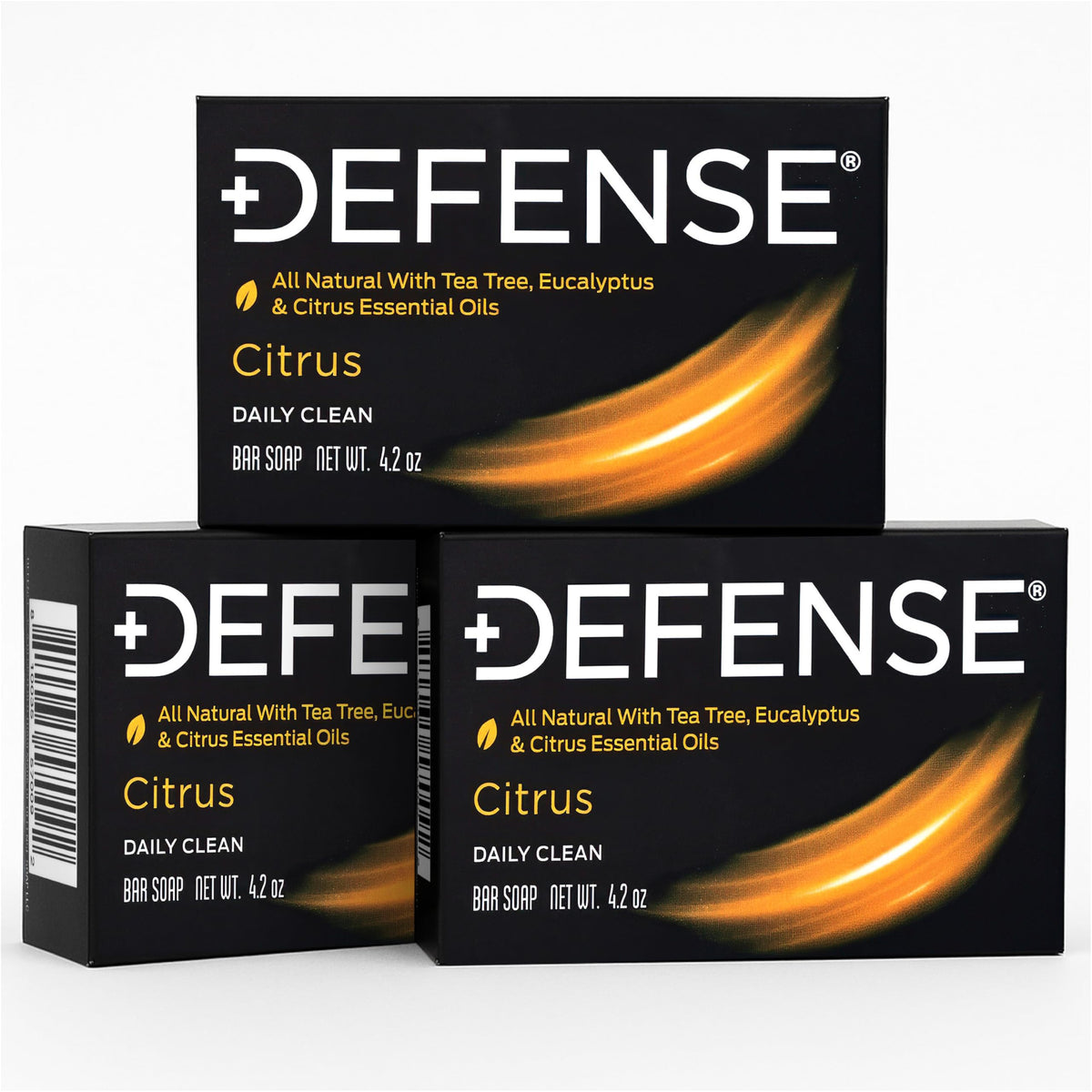 Defense Soap Citrus Bar provides deep cleansing without drying skin