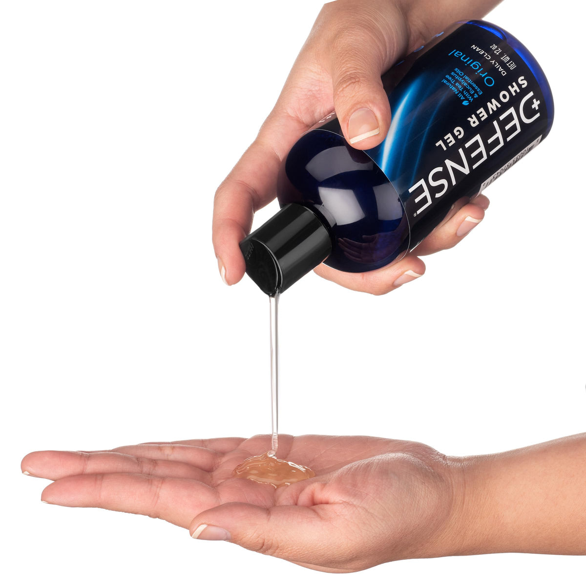 Defense Soap Tea Tree Body Wash Pack 2 display showing value and convenience.