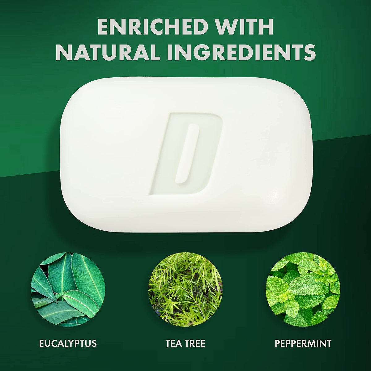 Defense Soap tea tree oil ingredient shot for skin care