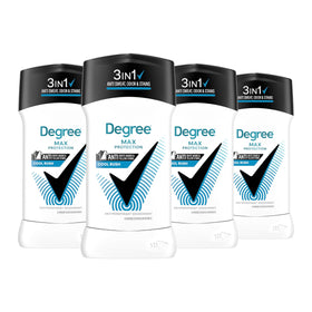 Degree Men Cool Rush 4-pack label for convenient multi-pack storage.