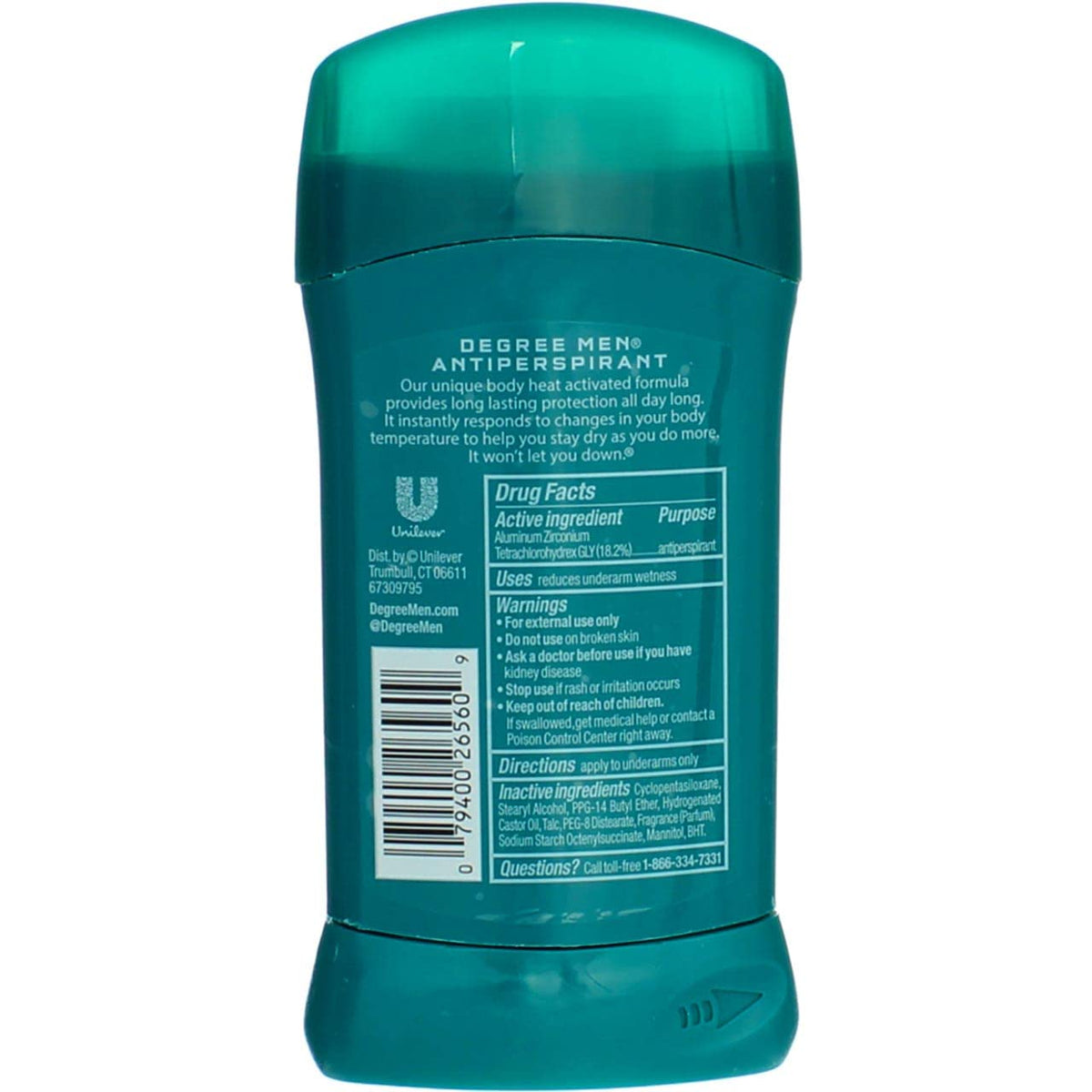 Degree Men Extreme Blast provides 48h dry protection for all-day freshness.