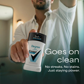 Stain protection helps keep shirts clear from deodorant residue.