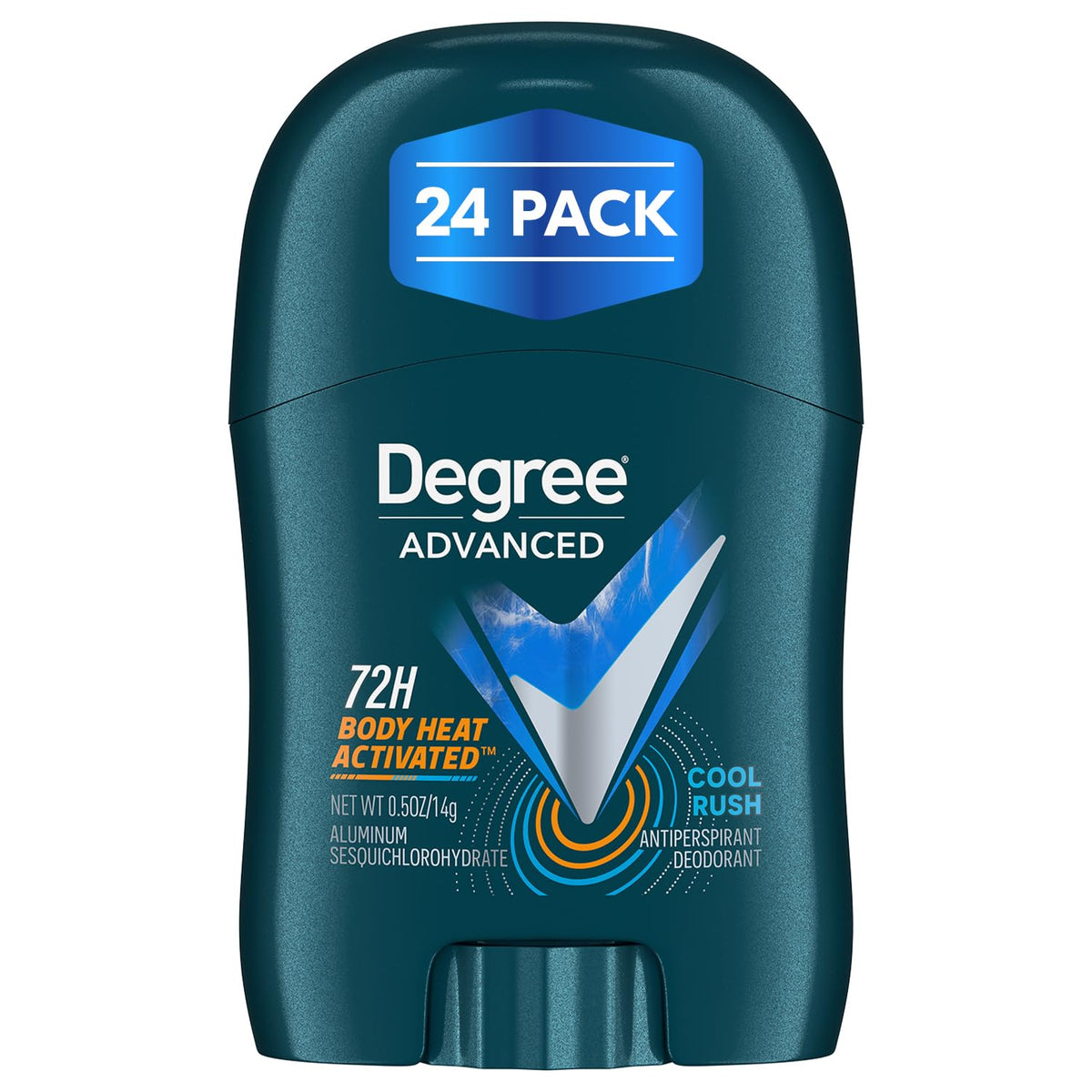 Degree Men Cool Rush travel-pack for on-the-go freshness.