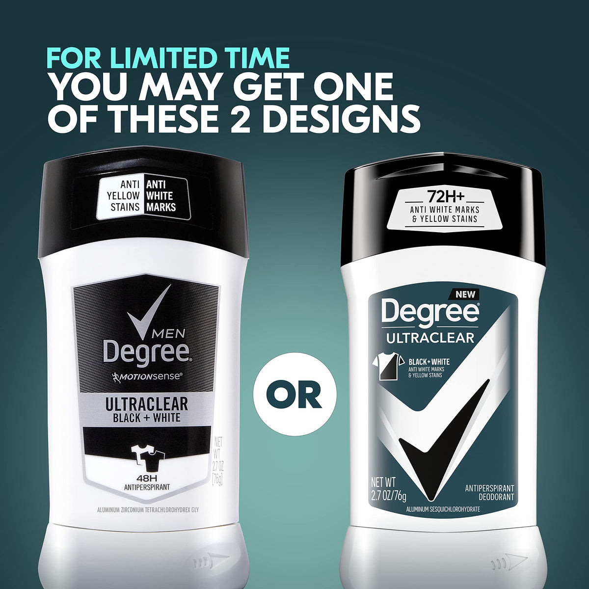 Close-up of Degree MotionSense releasing fragrance as you move