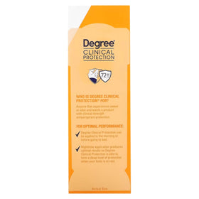 Degree Solid twist-up stick provides precise, mess-free application.