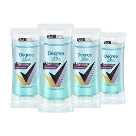 Degree Total Protection Sexy Intrigue stick demonstrates long-lasting freshness and stain resistance.