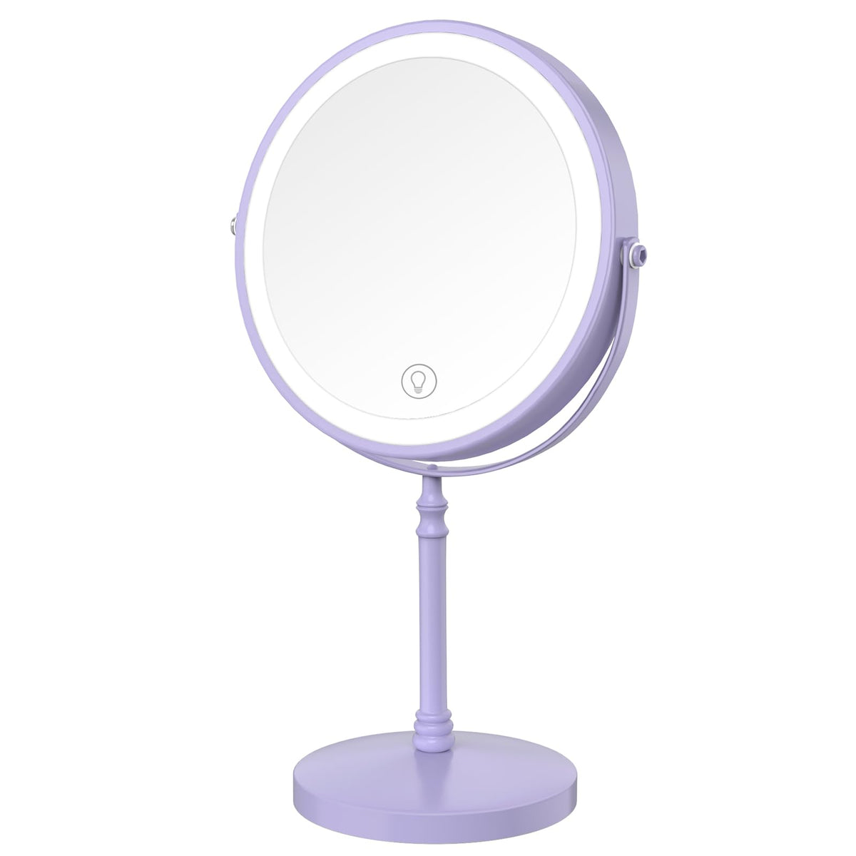 DEIOVWXS makeup mirror with 10X magnification for precise detail work