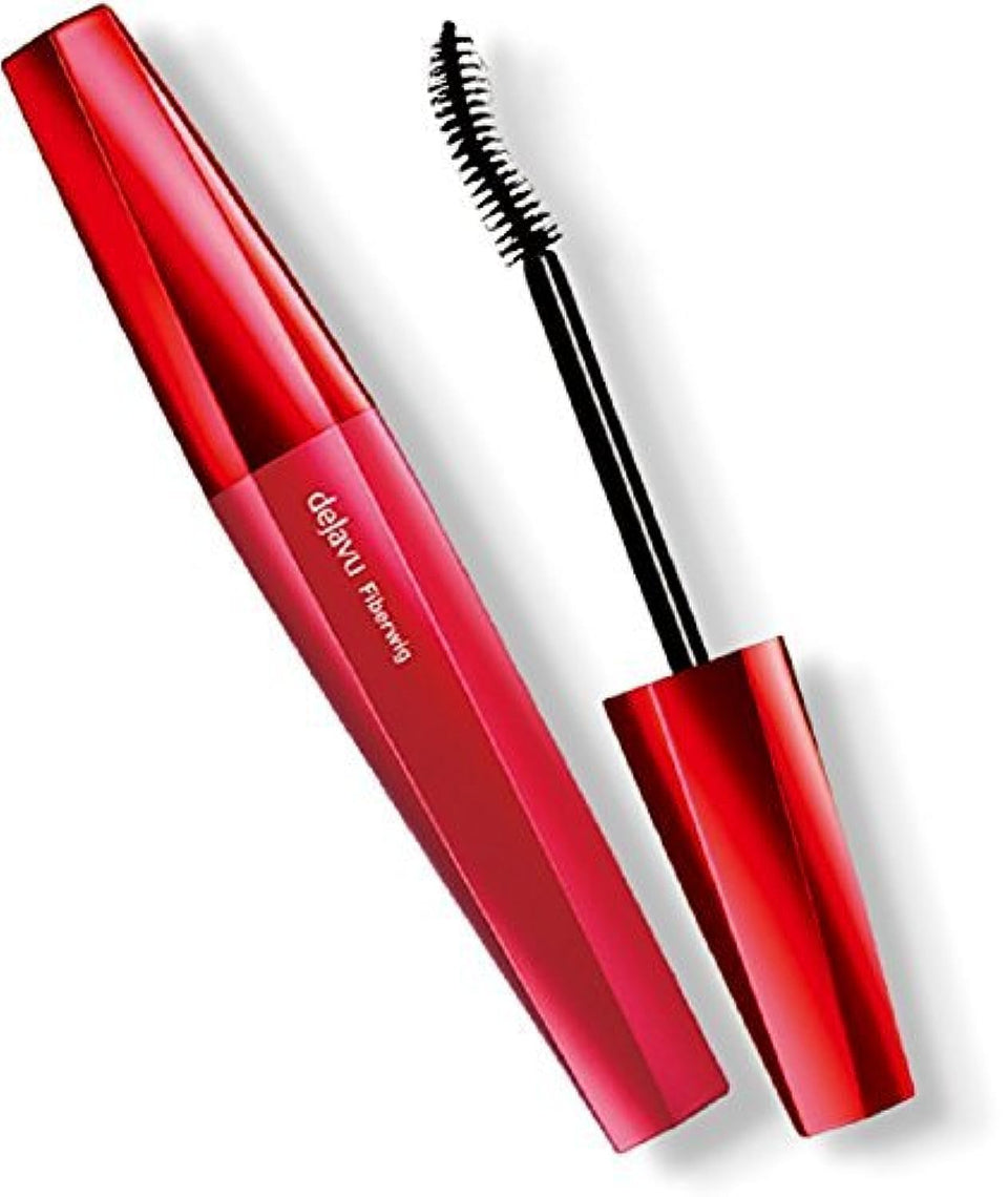 Dejavu Imju Mascara Fiber Wig bottle view highlighting extra-long, pure black lashes