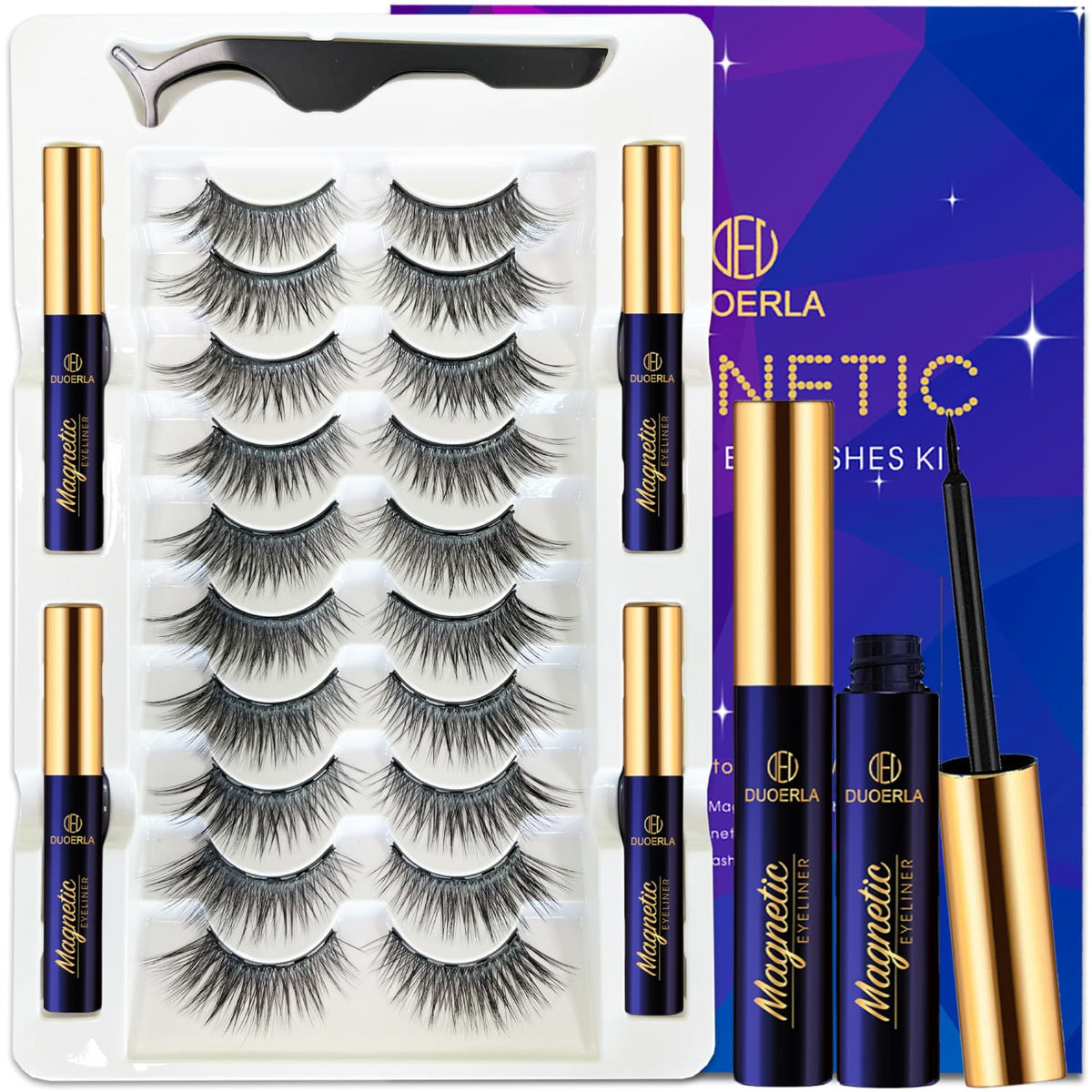 DEL DUOERLA magnetic lashes provide a natural look for daily wear.