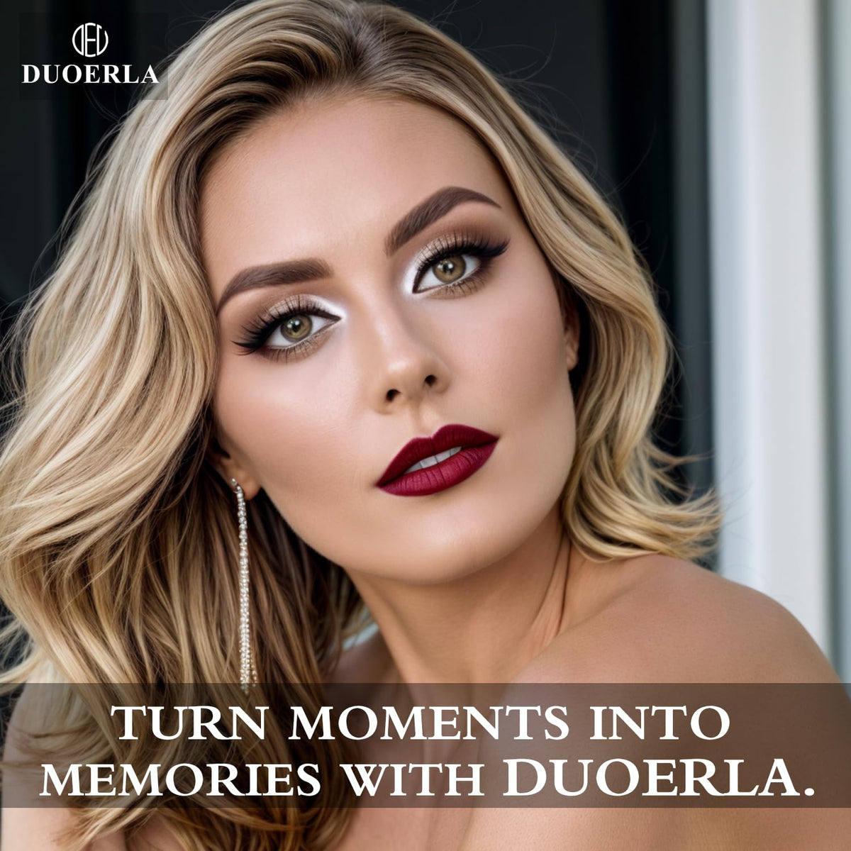 DEL DUOERLA magnetic liner boosts lasting wear for events.