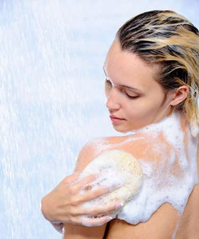 Del Indio Papago soap lather closeup with creamy bubbles