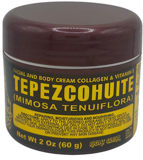Del Indio Papago Tepezcohuite Night Cream in a calm night scene for routine use.