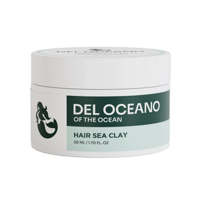 Del Océano Hair Sea Clay application steps guide versatile shaping.