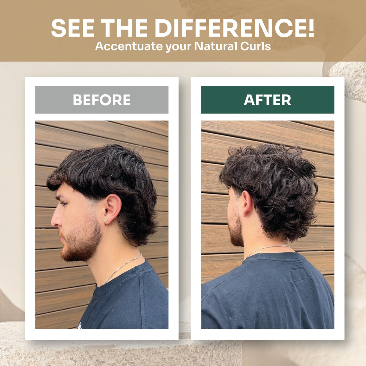 Del Océano Hair Sea Clay volumizes fine hair for fuller styles.