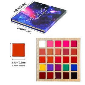 DE'LANCI Lipstick Palette gift packaging ready for gifting and celebrations.