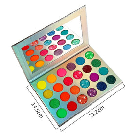 DE'LANCI normal-color shades stay vivid in regular light.