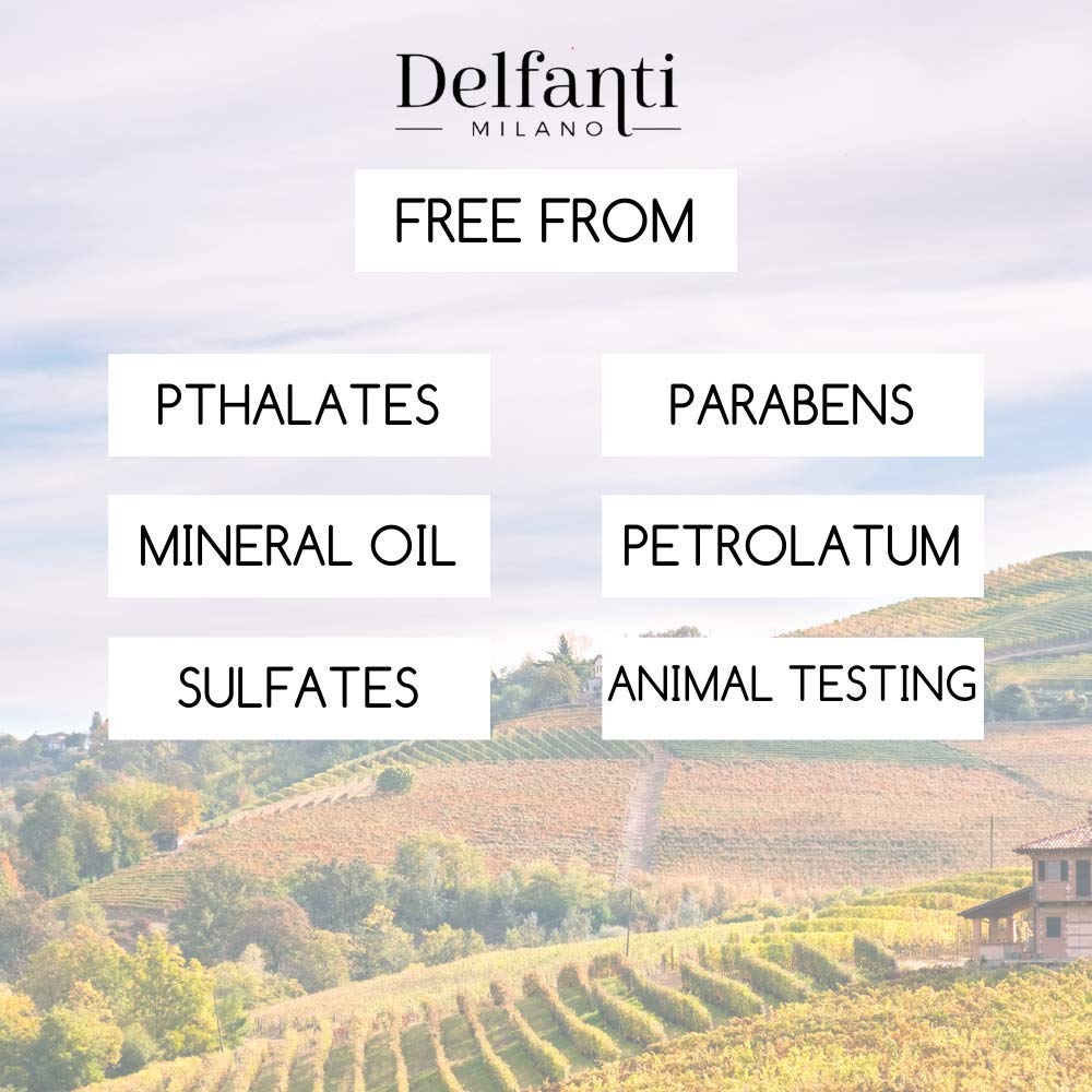 Delfanti-Milano Made in Italy packaging highlights craftsmanship.