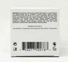 Delfanti-Milano night cream application on face and neck.