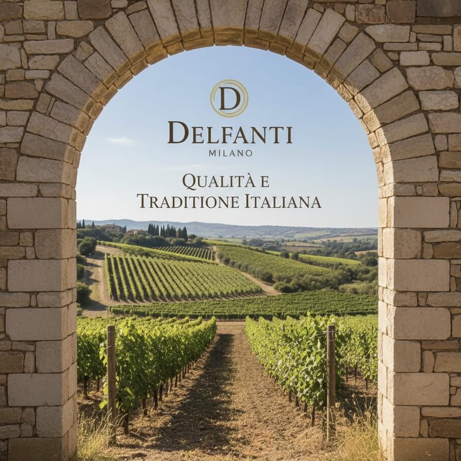 Italy-made packaging highlights premium quality and care.